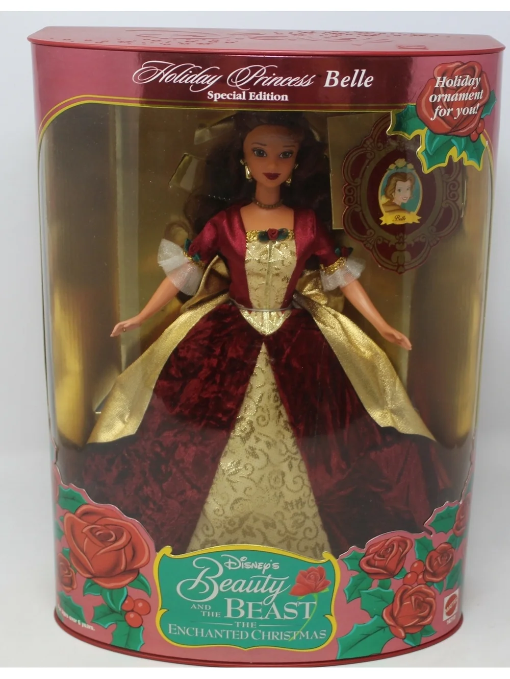 Disney Mattel Barbie Doll as Princess Belle in Beauty and The Beast 1997 #16710